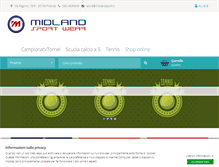 Tablet Screenshot of midlandsport.net